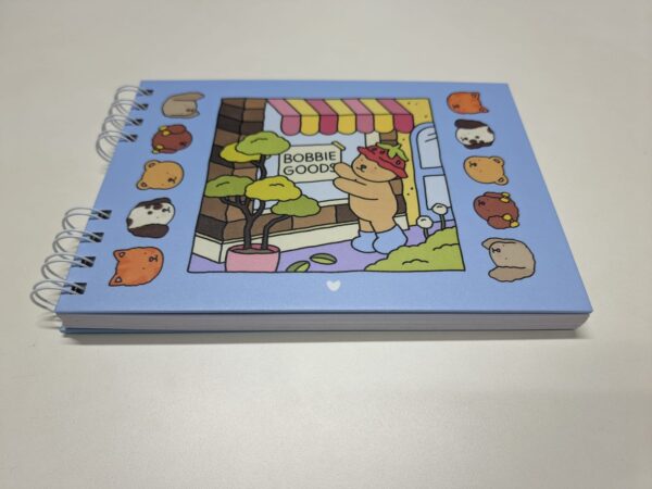 Livro de Colorir Bobbie Goods, 50 Folhas, Azul - Vol 2