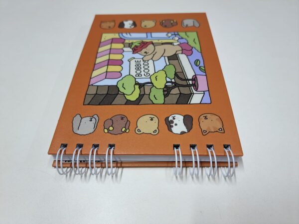 Livro de Colorir Bobbie Goods, 50 Folhas, Laranja - Vol 4